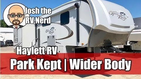(Sold) 2011 Open Range 337RLS Used Triple Slide Wide Body & Deep Slide Fifth Wheel RV