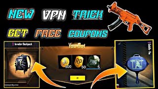 Pubg mobile new VPN Trick | Get Free 5 Classic Scraps Coupon 50 RP points | Redcore Gaming screenshot 4
