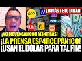 ¡URGENTE! ECONOMISTA REVELÓ QUE LA PRENSA ESPARSE PÁN1CO CON SUBIDA DEL DOLAR PARA DESESTABILIZAR