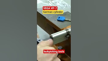 How to open German lock Vega VP-7? https://lockpicking.tools