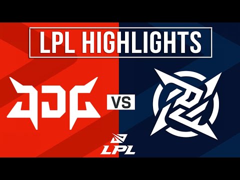 JDG vs NIP Highlights ALL GAMES | LPL 2025 Split 2 | JD Gaming vs Ninjas in Pyjamas