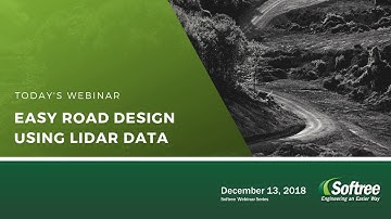 Easy Road Design with Lidar Webinar