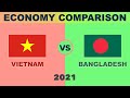 Vietnam vs  Bangladesh - Economy Comparison 2021