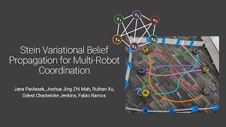 Stein Variational Belief Propagation for Multi-Robot Coordination