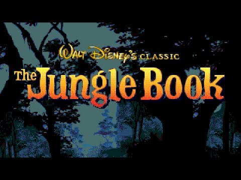 The Jungle Book (Sega Genesis) (All Gems) (Hard Difficulty)