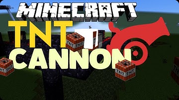TUTORIAL: TnT Cannon (USE SLIMEBLOCK)