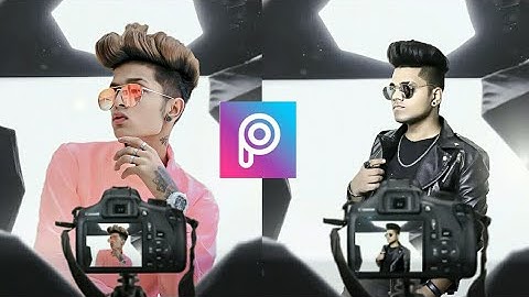 3D DSLR STUDIO LIGHT -photo editing tutorial In picsart || R V editing