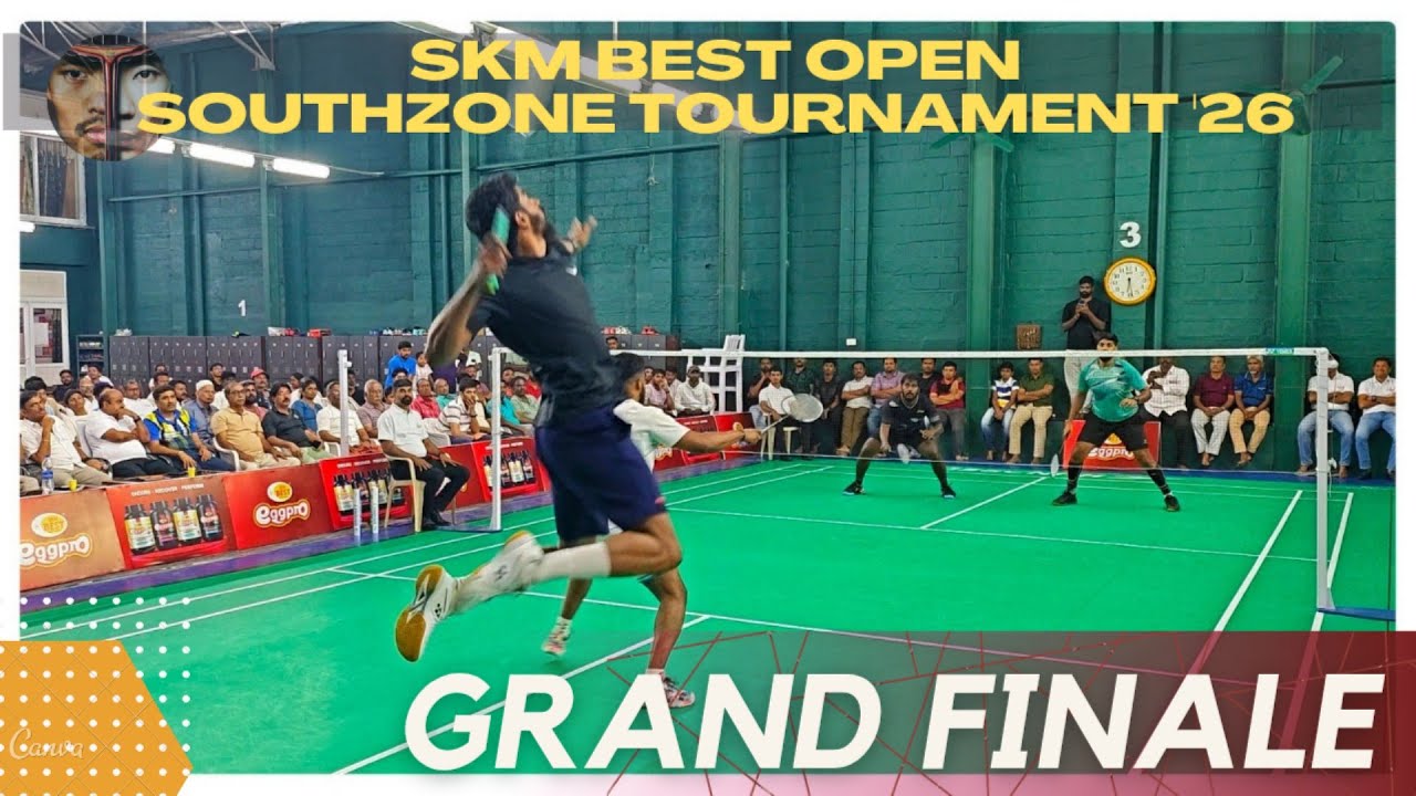 LOKESH/GANESH VS PRAKASH RAJ/KUSHAL RAJ:SKM BEST OPEN BADMINTON TOURNAMENT 2026