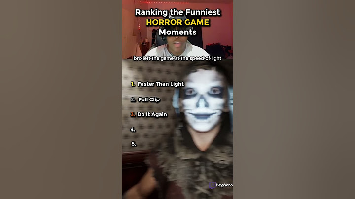 Ranking The Funniest Horrror Game Moments