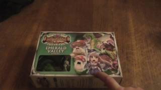 The unboxing Emerald Valley expansion for Super Dungeon Explore