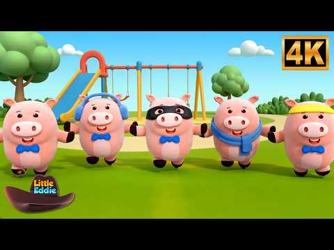 Five Little Piggies Nursery Rhyme | Fun Songs for Babies & Toddlers