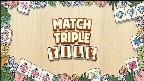 Match Triple Tile (by Brainworks) IOS Gameplay Video (HD)