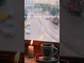 60 Seconds of Fireplace Rain 🌿 #shorts