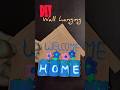DIY wall hanging craft | wall decor idea #artshorts #homedecor #diyart #shorts