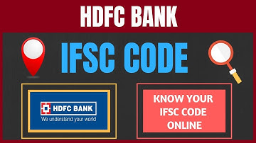Hdfc Ifsc Code | Ifsc Code of Hdfc Bank | How to find Ifsc Code