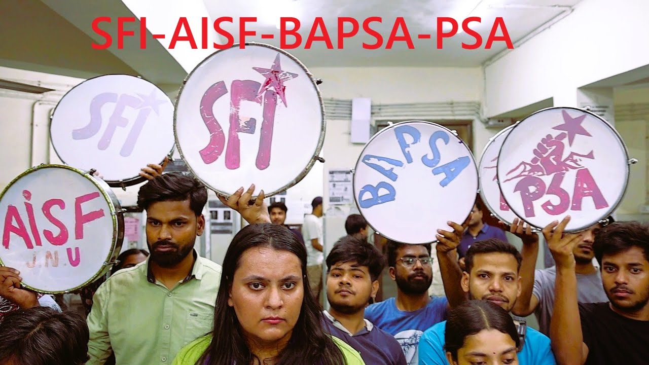 Bapsa SFI-AISF-BAPSA-PSA Left Ambedkarite United Panel's Mess Campaigning ...