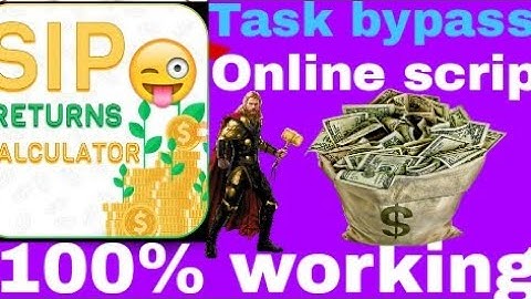 Sip Returns online script  task bypass