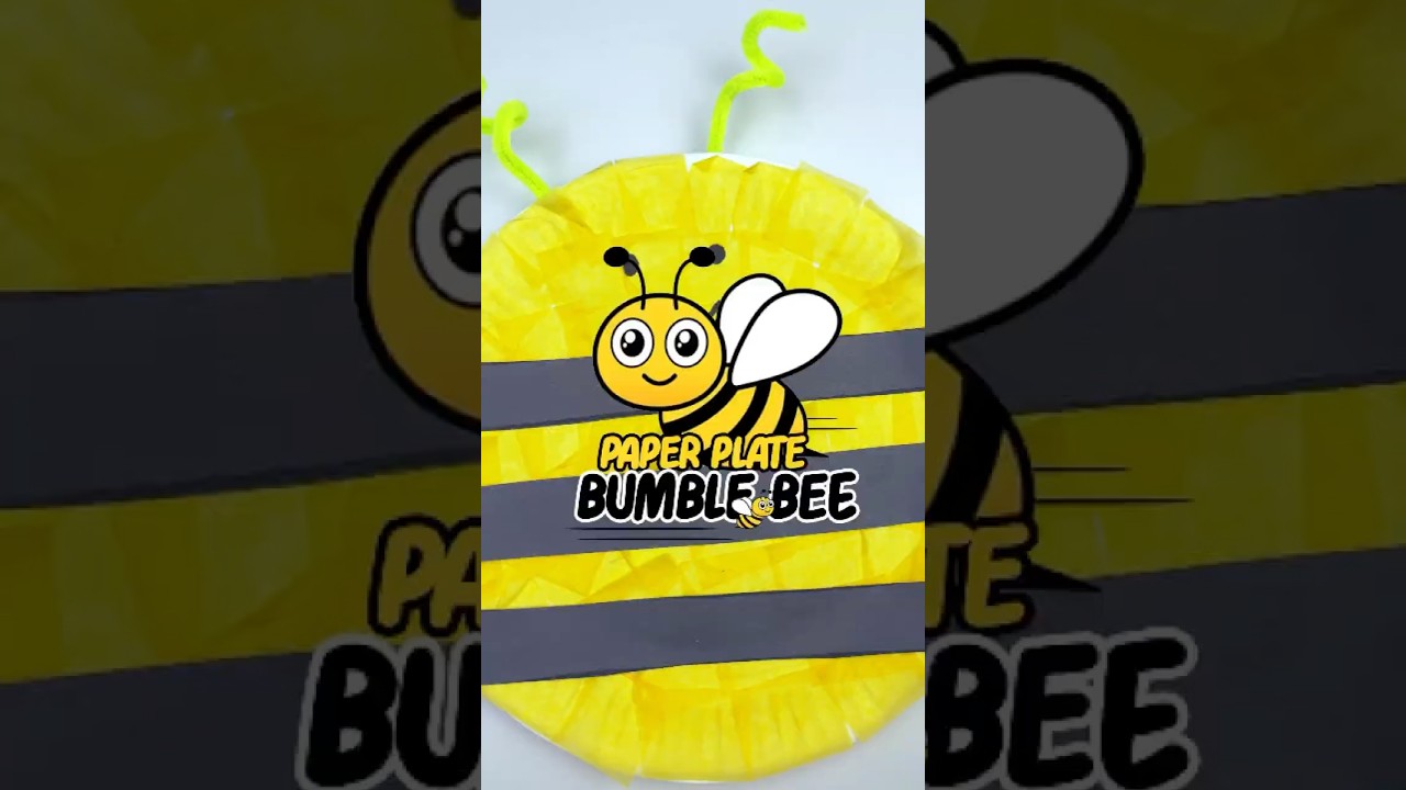 Buzzing Fun: Bumble Bee Crafts for Kids