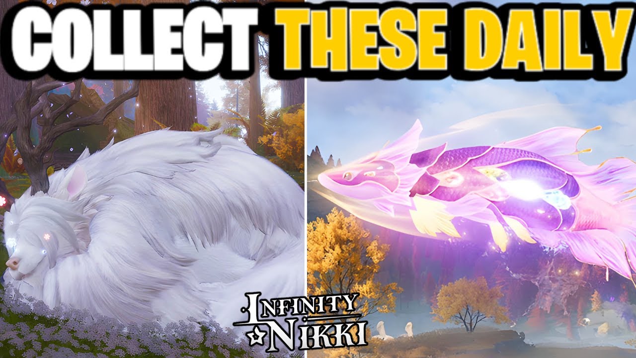 Получайте пух Морозного Снежка ЕЖЕДНЕВНО + Радужную Рыбку БЫСТРО! | Infinity Nikki 2.0