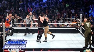 demon kane ryback the dudley boyz vs the wyatt family supersmackdown december 22 2015