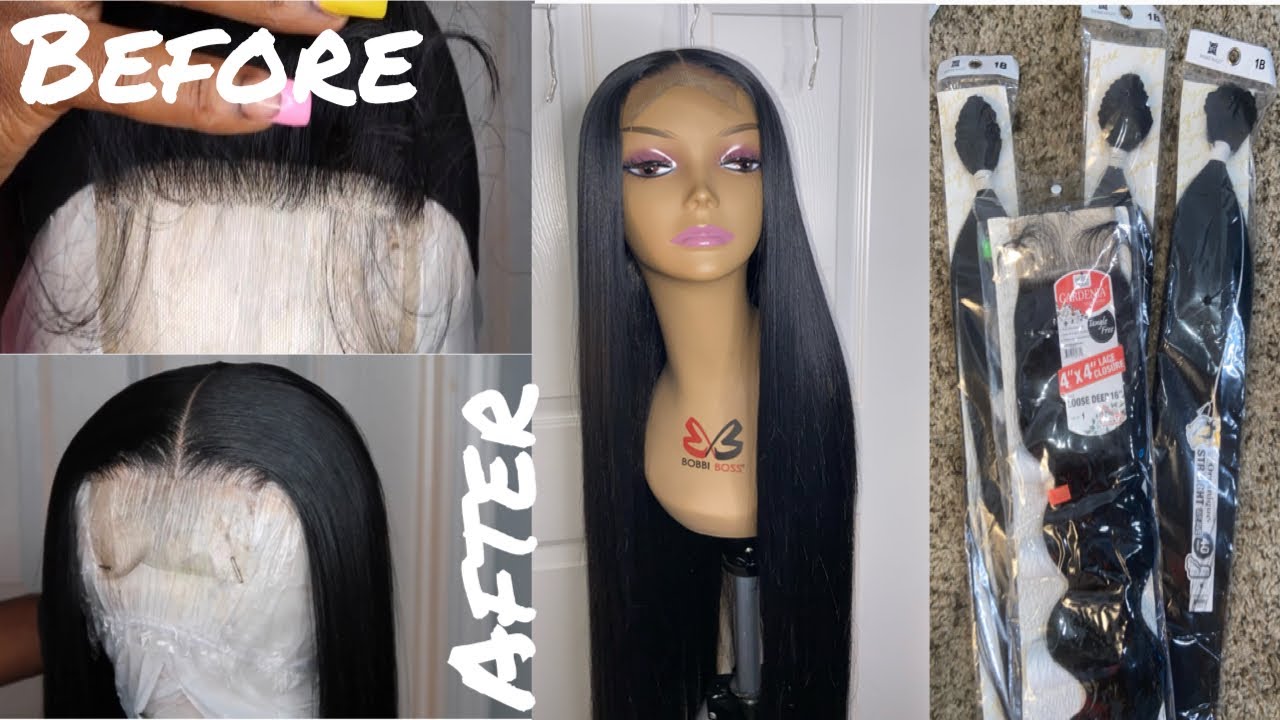 STEP BY STEP Synthetic Quick Wig Tutorial FT ORGANIQUE HAIR 