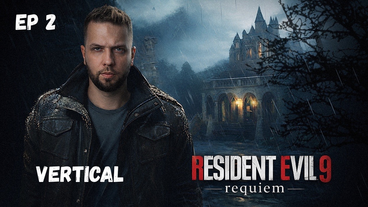 VERTICAL HARDCORE MODE - Resident Evil 9 Requiem First walkthrough EP 2