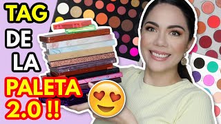 TAG DE LA PALETA 2.0!! MI FAVORITA, LA MÁS CARA, ¿QUÉ NO VALE LA PENA?...| MARIEBELLE COSMETICS