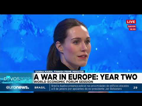 #Davos2023 Sessão "Guerra na Europa: o segundo ano"