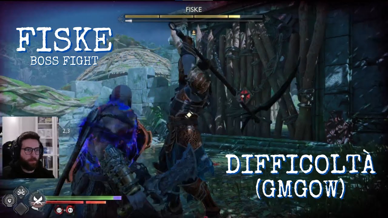 [ITA] God of War Ragnarok - Fiske - Boss Fight - (GMGOW!) - YouTube