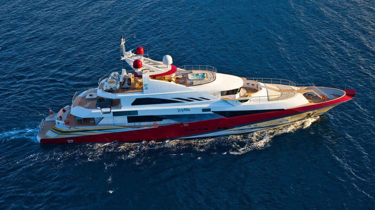 Ce milliardaire a imaginé un yacht complètement fou ! M/Y Joy Me