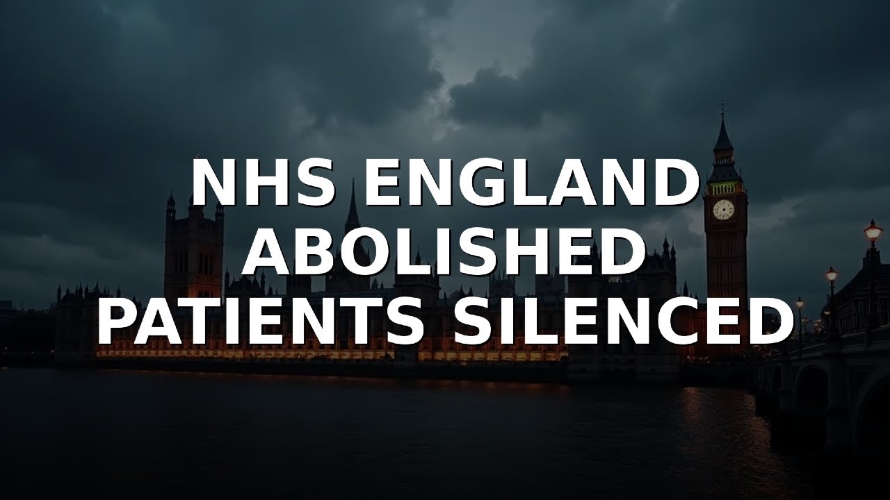 The NHS Is Being Dismantled. Here's What the New Health Bill Actually Does.