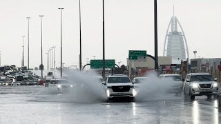 Thumbnail for Dubai airport diverts arrival flights amid heavy rain and floods