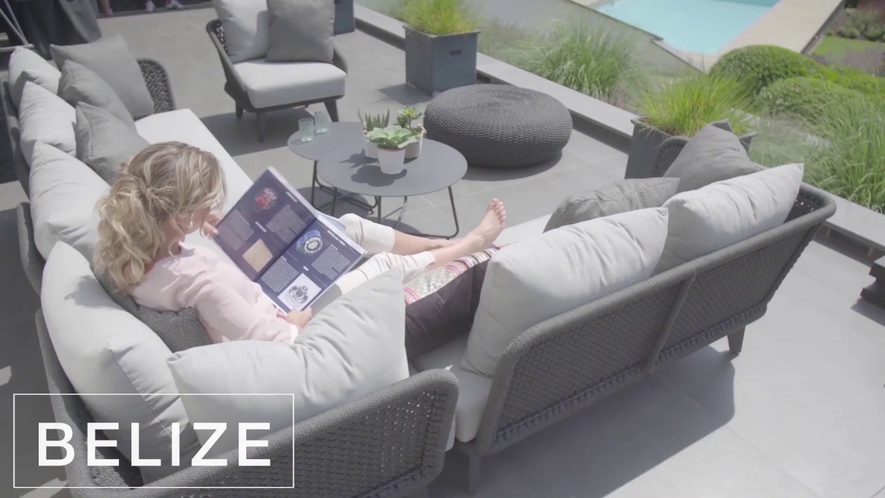 Begrafenis Melbourne jacht 4 Seasons Outdoor Belize rope loungeset - Tuinmeubelland - YouTube