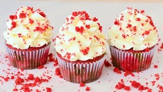 Капкейки Красный бархат ☆ Red velvet cupcakes