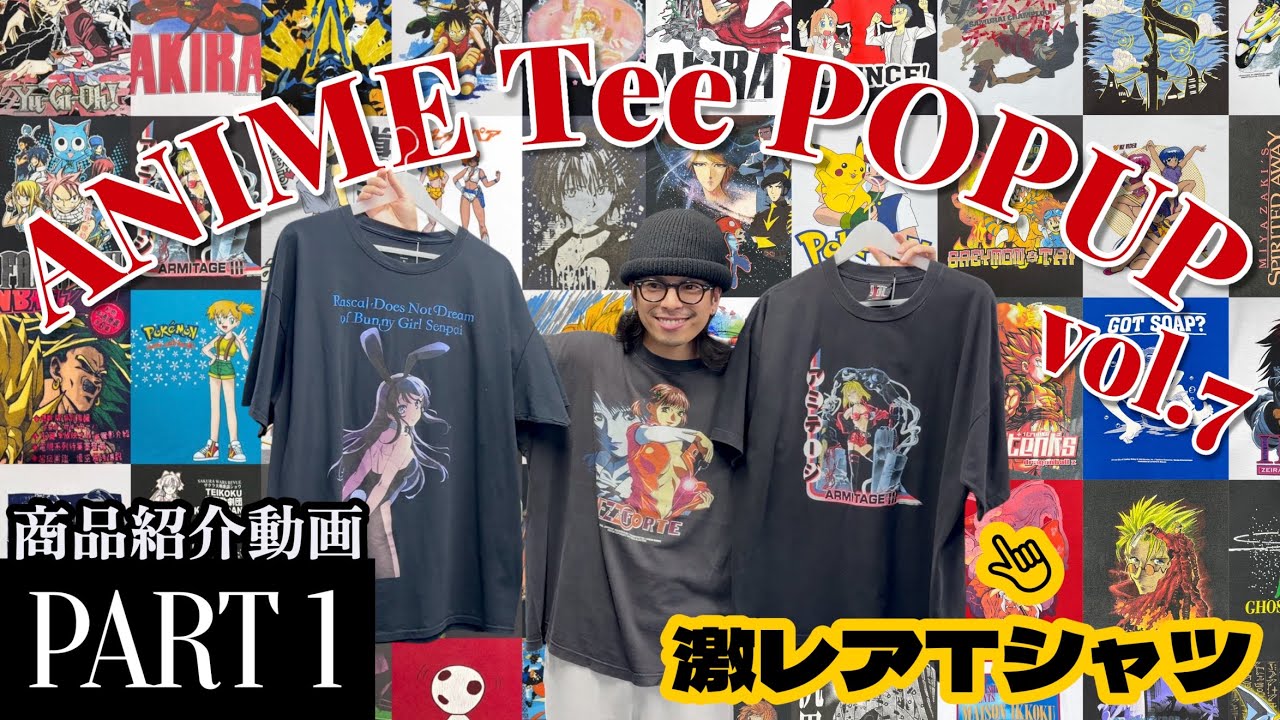 ANIME Tee POPUP -vol.7-】\Osaka Edition//🐙Introducing New