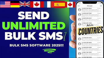 HOW TO SEND BULK SMS INSTANTLY TO UNLIMITED PHONE NUMBERS 2025 (LIVE PROOF) #bulksms #sendsmsonline