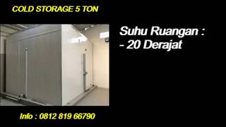 Download Lagu Harga Cold Storage 5 Ton Ruangan dan Mesin Baru MP3
