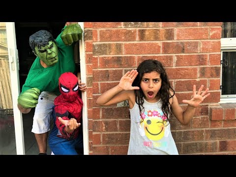 Marvel Avengers Infinity War Superhero Kids pretend play part 3