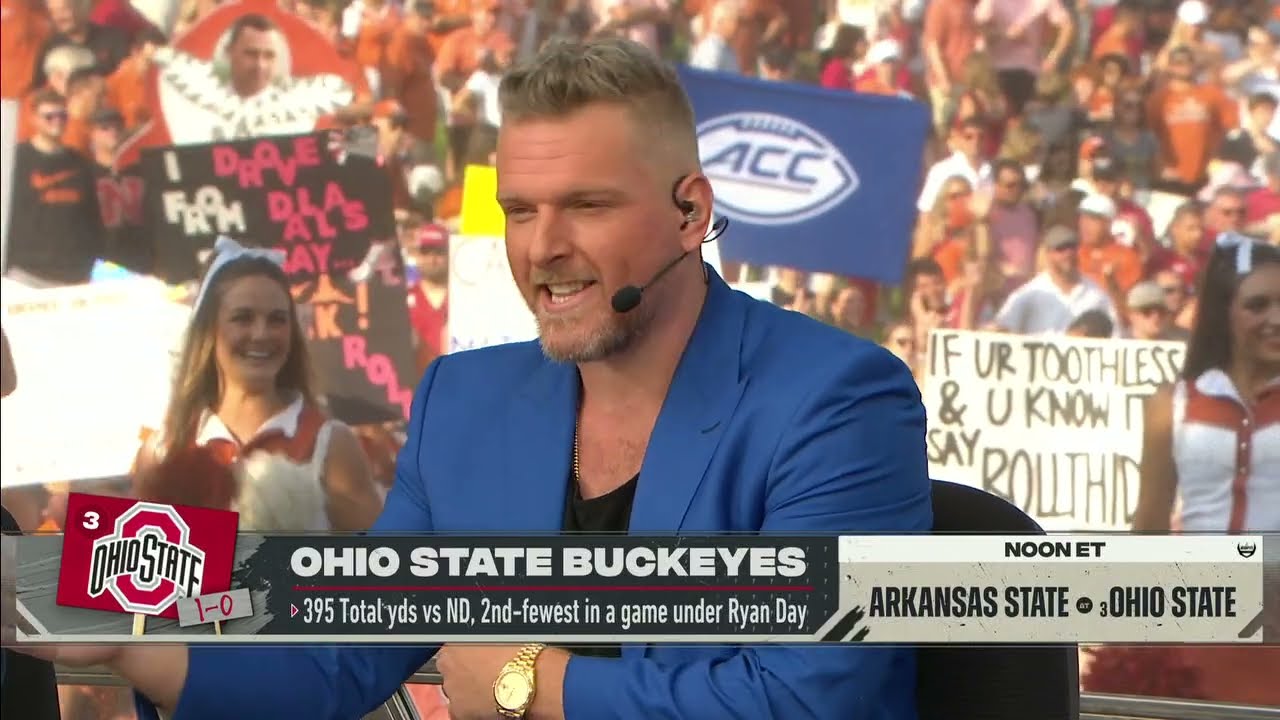 Here's What Pat McAfee Said on College GameDay