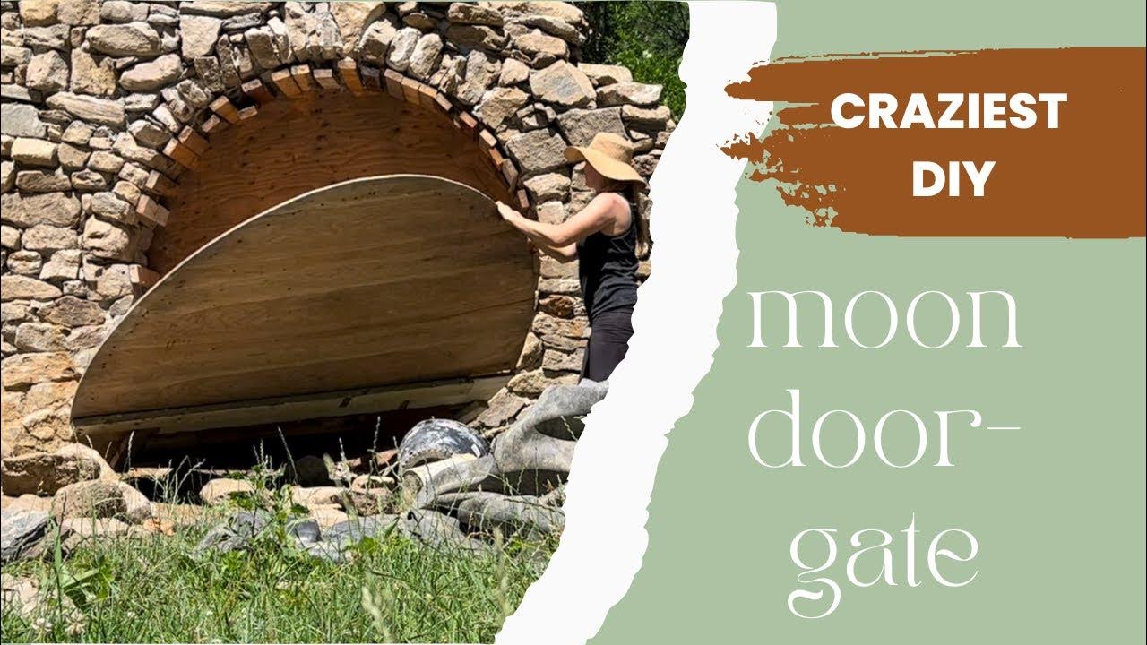 Craziest diy moon gate YouTube