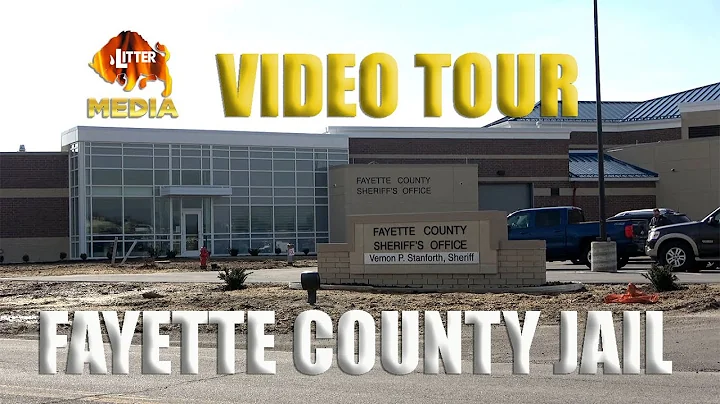 Litter Media Tours the New Fayette County Jail with Sheriff Vernon Stanforth