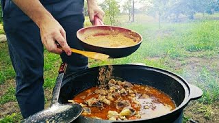 TUIRA - A TRADITIONAL DISH OF THE OSSETIAN MOUNTAIN PEOPLE! CAUCASIAN KITCHEN! ENG SUB