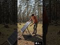 I Found a Broken Solar Power Setup in the Wild and Revived It Silent Wilderness Repair #campinglife