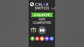 Color Switch AVALANCHE Mode Level 20