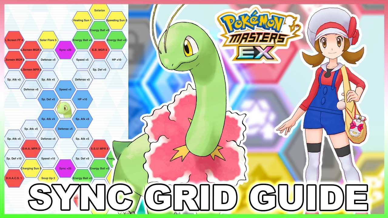 BEST MEGANIUM BUILDS! LYRA & MEGANIUM SYNC GRID GUIDE! Pokemon