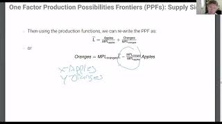 Economics C181 Fall 2020 -- Section 1, Part 2: Production Possibilities Frontiers