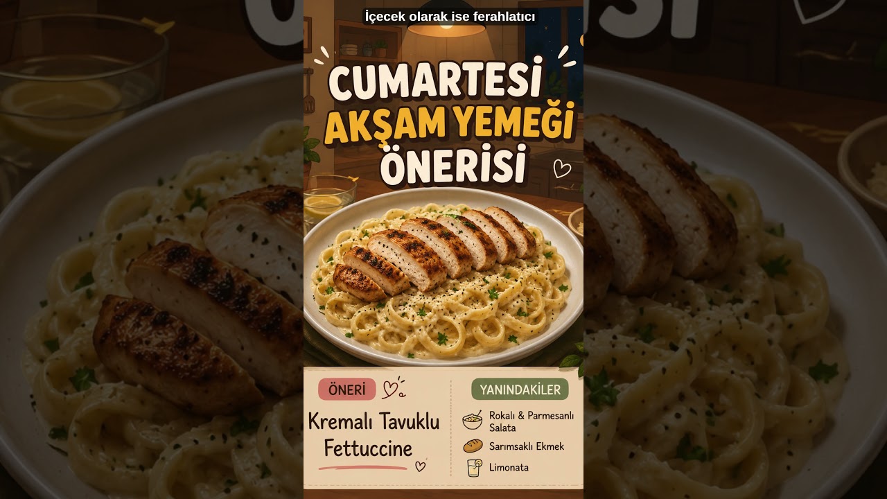 Akşam Yemeğine Ne Yapsam? Cumartesi Önerisi | Kremalı Tavuklu Fettuccine 🍝 Kolay Akşam Yemeği Tarifi Akşam Yemeğine Ne Yapsam? Cumartesi Önerisi | Kremalı Tavuklu Fettuccine 🍝 Kolay Akşam Yemeği Tarifi
