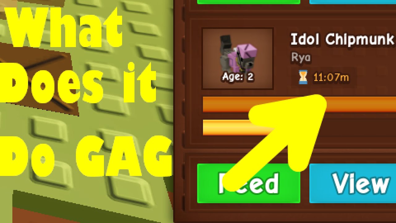 Что делает (IDOL CHIPMUNK) в Grow a Garden! Как получить IDOL CHIPMUNK GAG в Roblox