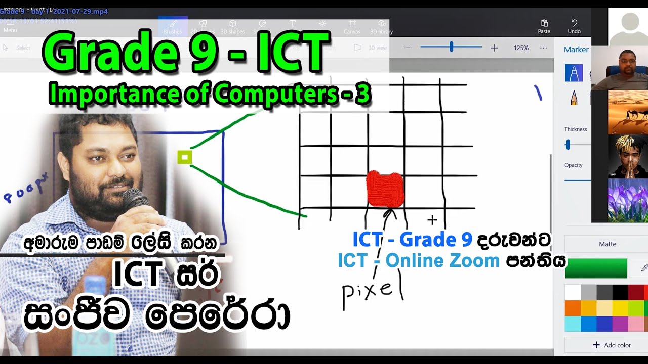 ICT Grade 9 - What is Pixel | Introduction to Programming and Scratch ...