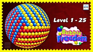 Bubble Freedom Bubbles Game Level 1 - 25 REPLAY ( बुलबुलो पे निशाने लगाने वाला ) screenshot 4